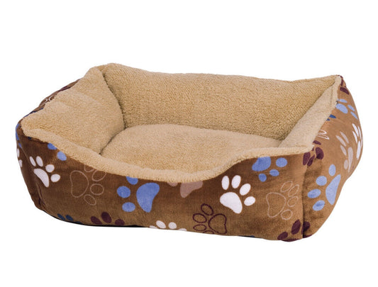 Nobby  Komfortbett eckig Classic "LISSI"braun 50 x 40 x 17 cm Hund Katze Bett
