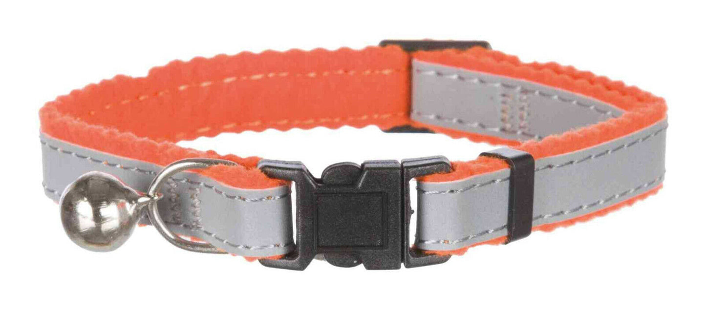 TRIXIE Safer Life Katzenhalsband reflektierend Kunststoff Katzenleine Welpen