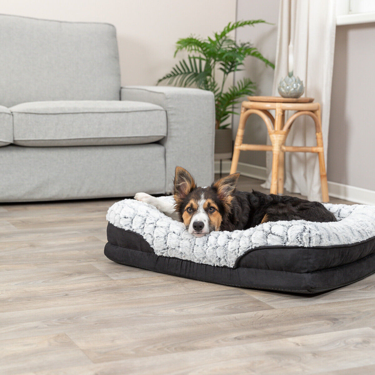Trixie Vital Hunde Bett Lino Hund Dog Liegeplatz Kissen waschbar