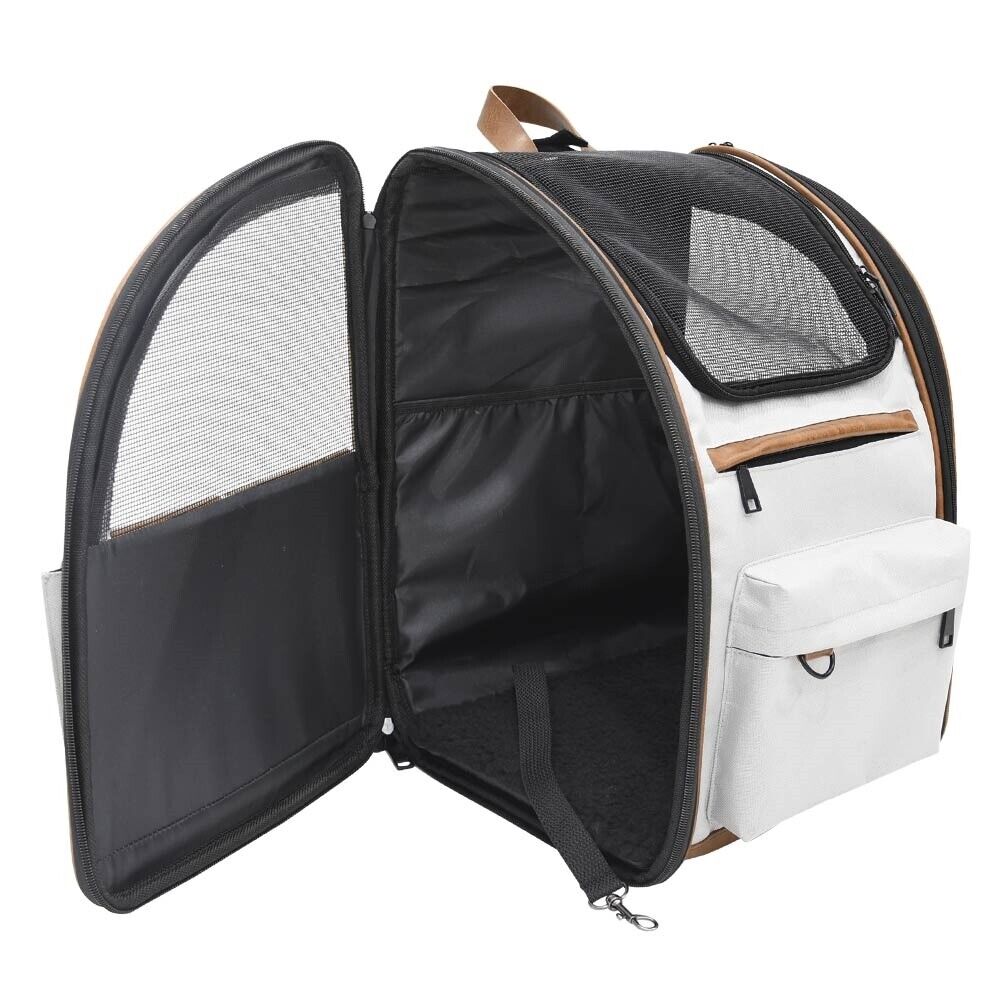 Nobby Rucksack TOMEK hellgrau 43x20x28cm bis 8kg Tragetasche Tasche Hund Katze
