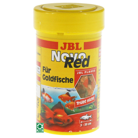 JBL NovoRed 250 ml JBL Novo Red Hauptfutter-Flocken für Goldfische