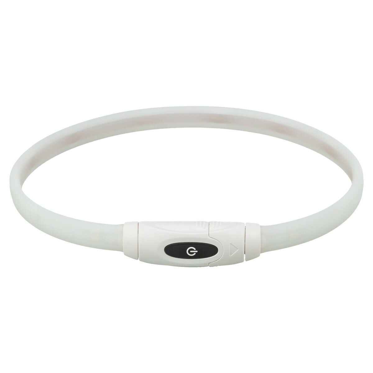 Trixie LED Leuchthalsband Leuchtring Leuchtband Light Band USB kürzbar Silikon