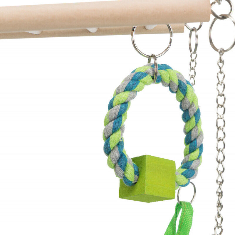 Trixie Hängebrücke, 17 x 22 x 15 cm Mäuse, Hamster Spielzeug Nager Nagetiere