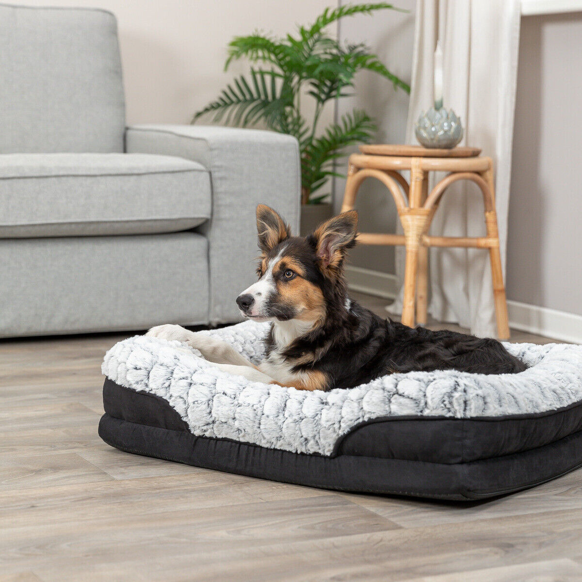 Trixie Vital Hunde Bett Lino Hund Dog Liegeplatz Kissen waschbar