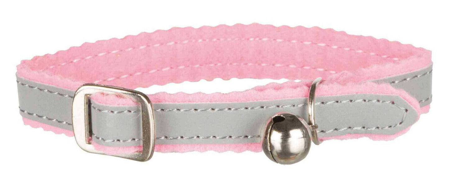 TRIXIE Safer Life Katzenhalsband reflektierend Kunststoff Katzenleine Welpen
