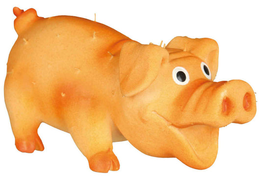 Borsteinschwein Hundespielzeug Ball Ultraschall-Stimme Latex Naturgummi Pig