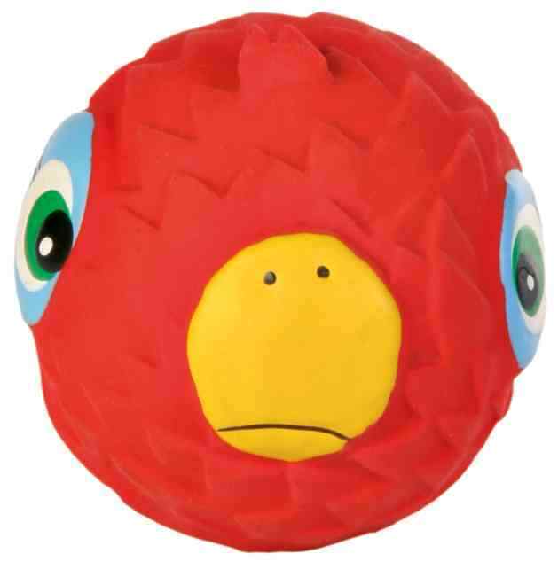 Trixie Ball Faces  6 cm Latex diverse Motive mit Stimme Hundespielzeug Balltier