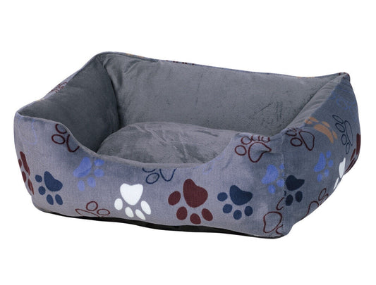 Nobby  Komfortbett eckig Classic "LISSI"dunkelgrau 70 x 60 x 20 cm Hund Katze
