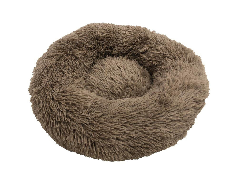 Nobby Kuschelbett Donut Classic "ESLA"braun; D x H: 70 x 26 cm Hund Katze Bett