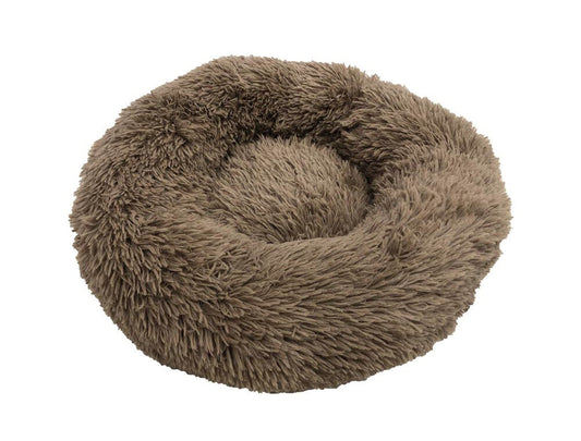 Nobby  Kuschelbett Donut Classic "ESLA"braun; D x H:  70 x 26 cm Hund Katze Bett