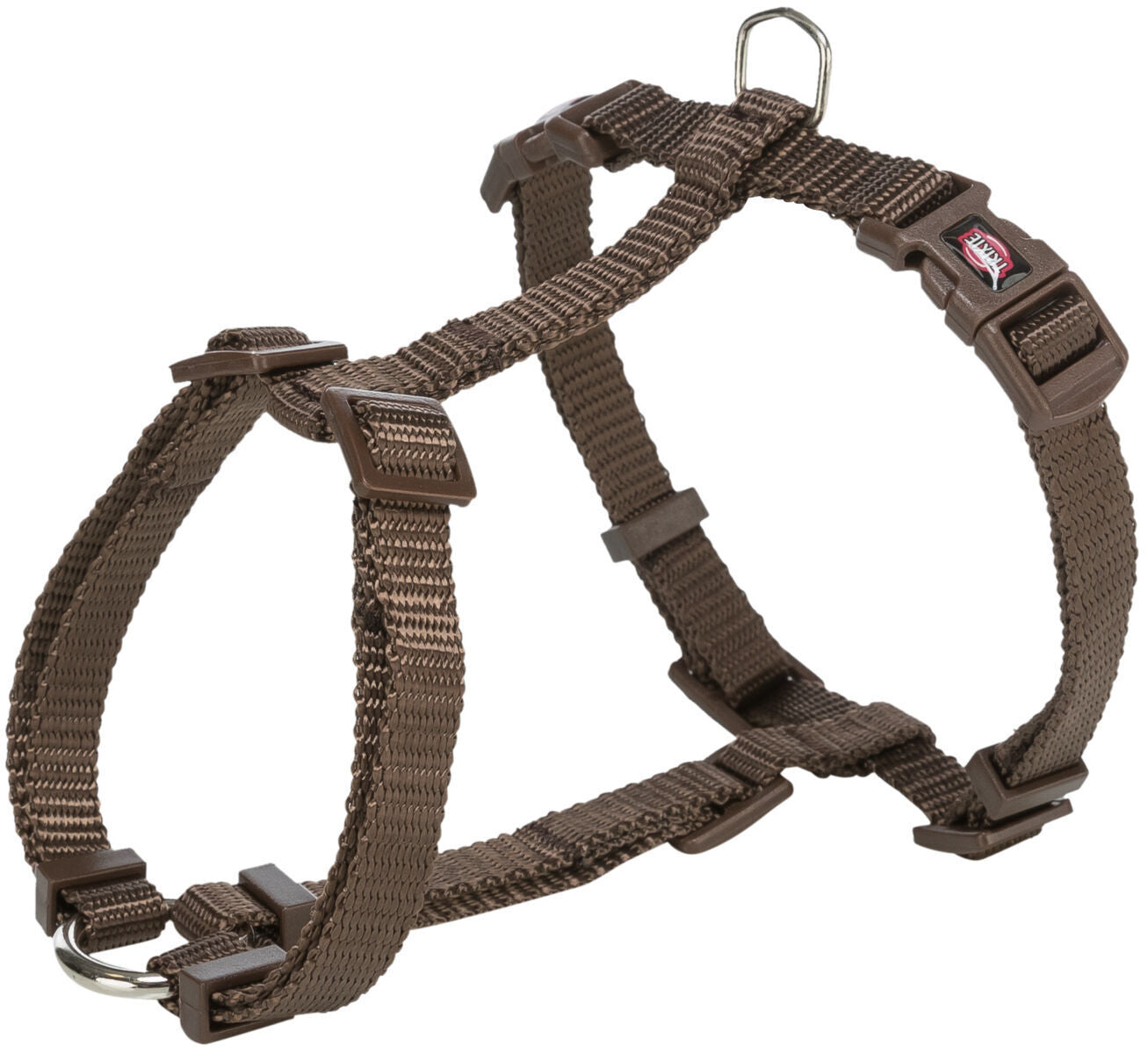 Trixie Premium Hunde H-Geschirr schwarz Hunde Dog