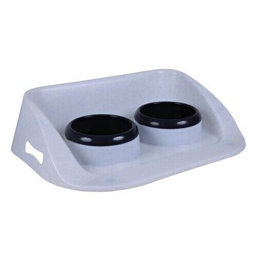 Trixie Dinner-Set, Kunststoff für Katzen, 0,25 l / 0,3 l katze Cat Napf Futter