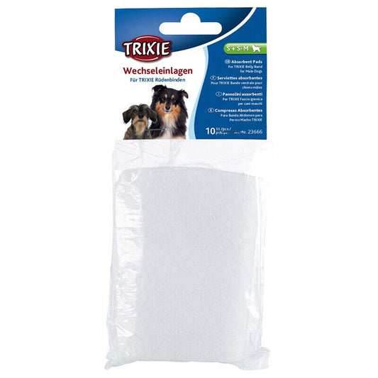 Trixie Wechsel-Einlagen für Rüdenbinden Dog Hund S, S–M, M, oder L*