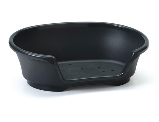 Nobby  Kunststoff Bett "Cosy-Air"schwarz 65 cm Hund Körbchen