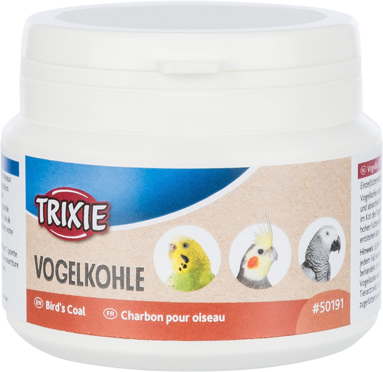 Trixie Vogelkohle Pflege Vogel Verdauung Gesundheit 30 g Wellensittich Kanaren