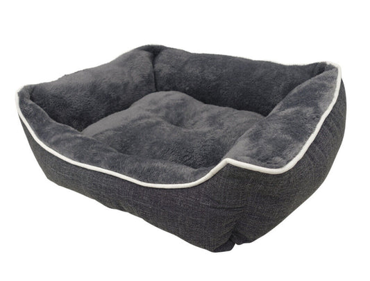 Nobby  Komfortbett eckig Classic "ARNO"grau 73 x 59 x 18 cm Hund Bett