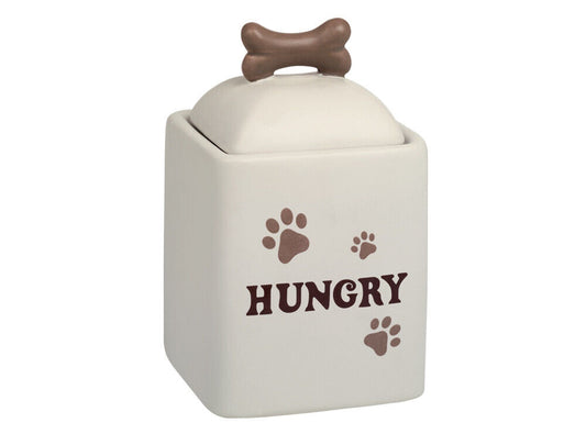 Nobby  Snackdose "HUNGRY"creme 10,5 X 10,5 X 18,0 cm Hund Dog Leckerlie Snack