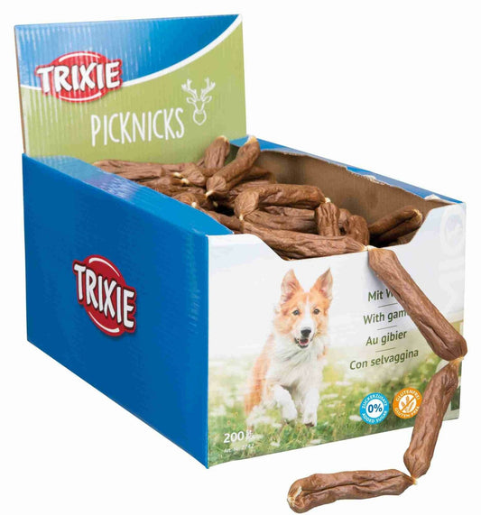 Trixie Premio Picknicks Würste Wild, 8 cm, 50 Stück lose Hund Dog Snack*
