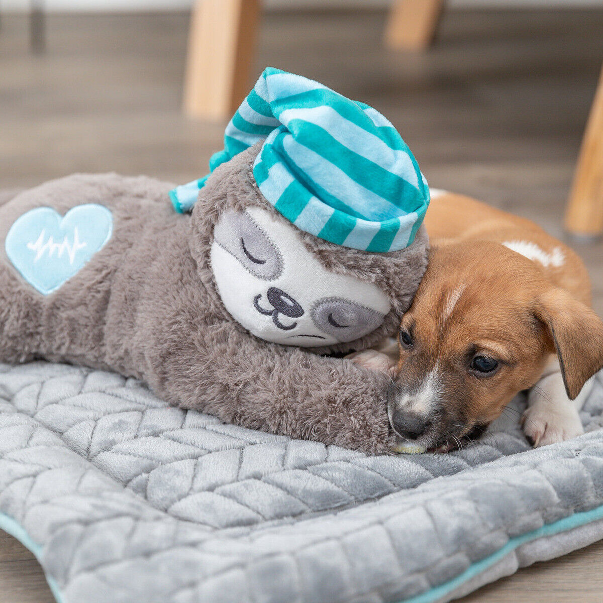 Trixie Hundespielzeug Junior Puppy Welpen Faultier Spielzeug