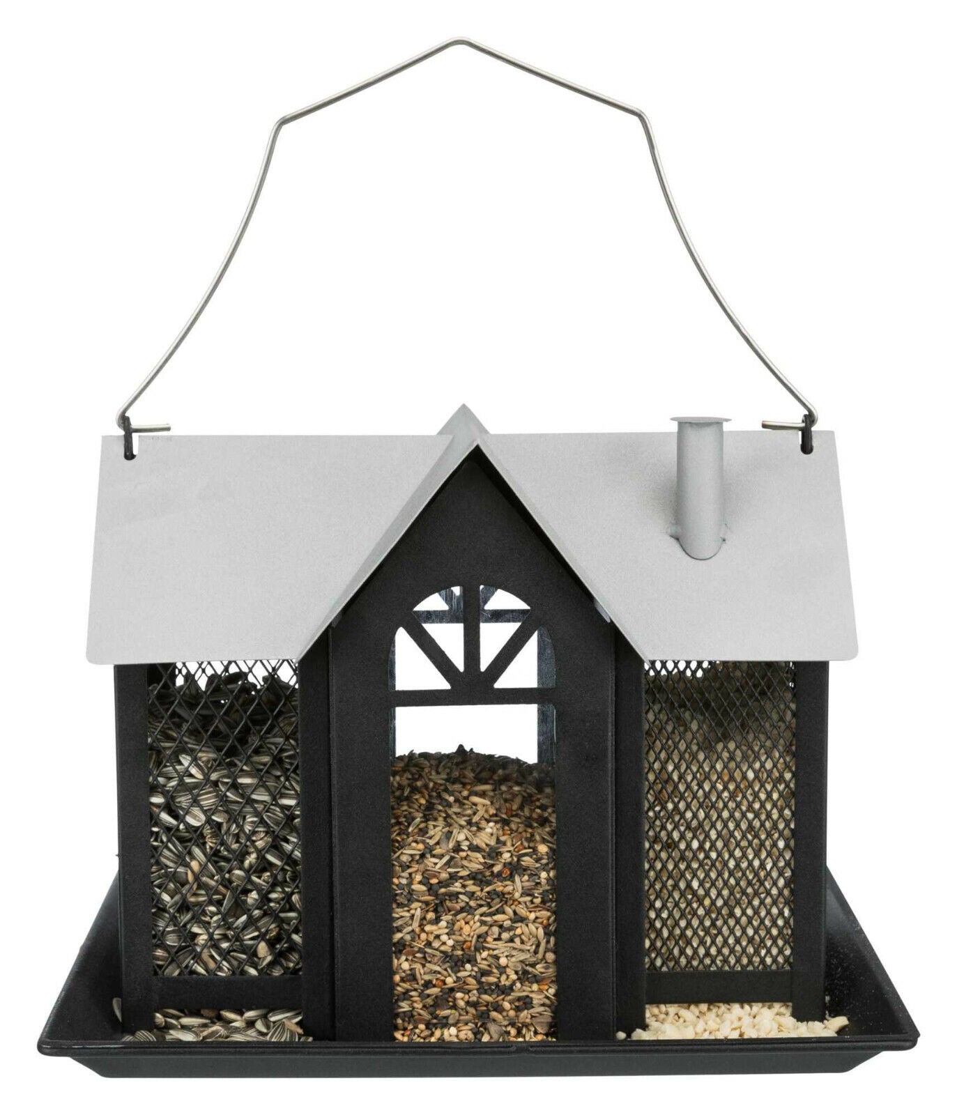 Futterhaus zum Aufhängen Winterfutterhaus Vogelfutterhaus Vogelhaus Trixie Vogel