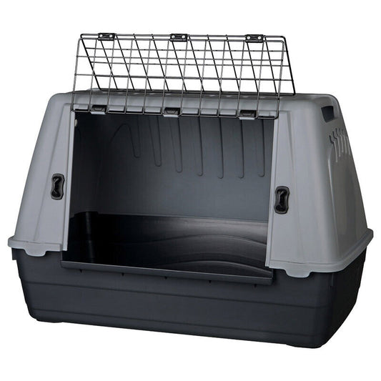 Trixie Transportbox Journey schwarz/grau, diverse Größen Hund Dog Katze