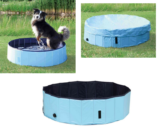 Auswahl Hundepool Swimmingpool Trixie div. grössen oder Abdeckung Poolplane