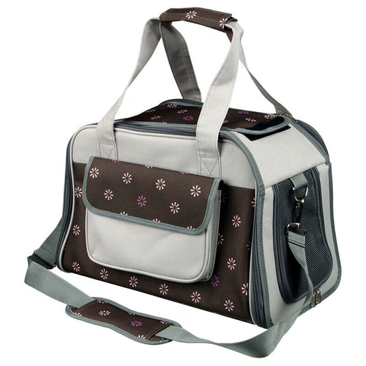 Trixie Tasche Libby braun/grau Hunde Polyester