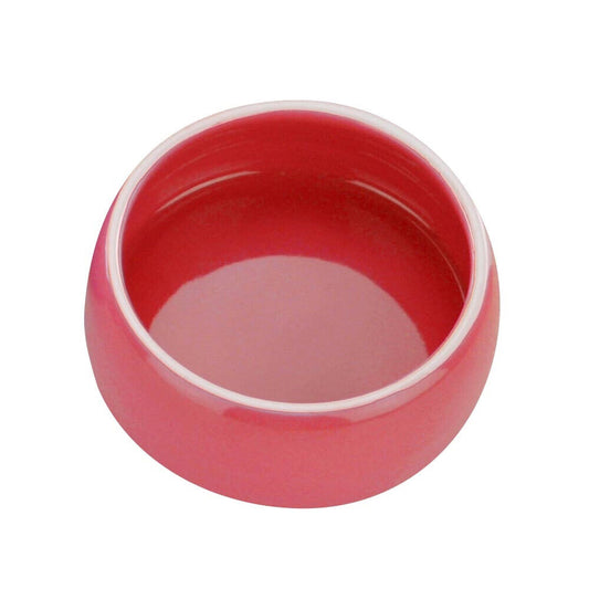 Nobby  Keramik Futtertrog rot  Napf 125 ml Nager Nagetiere Hamster