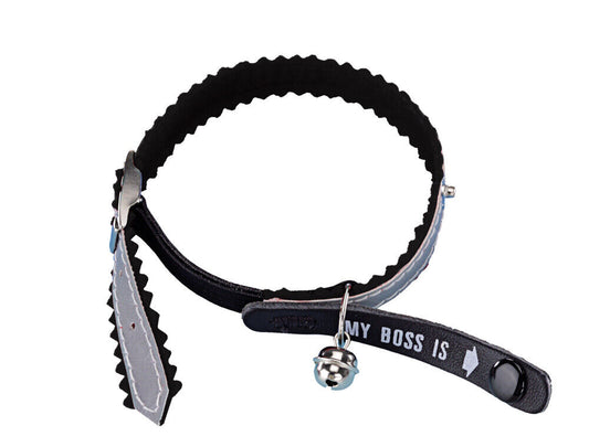 Nobby Adress-Katzenhalsband My Boss is Halsband Katze Cat