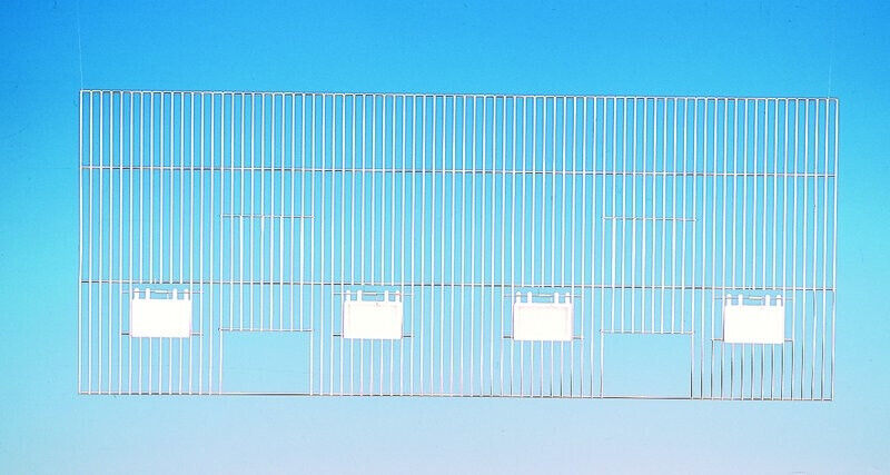 Nobby Vorsatzgitter AFverzinkt 80 x 50 cm Vogel Käfig Gitter Voliere