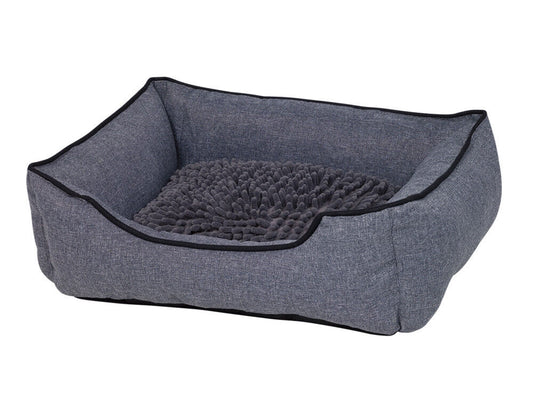 Nobby  Komfortbett eckig Classic "MOPPY"grau 50 x 40 x 17 cm Hund Katze Bett