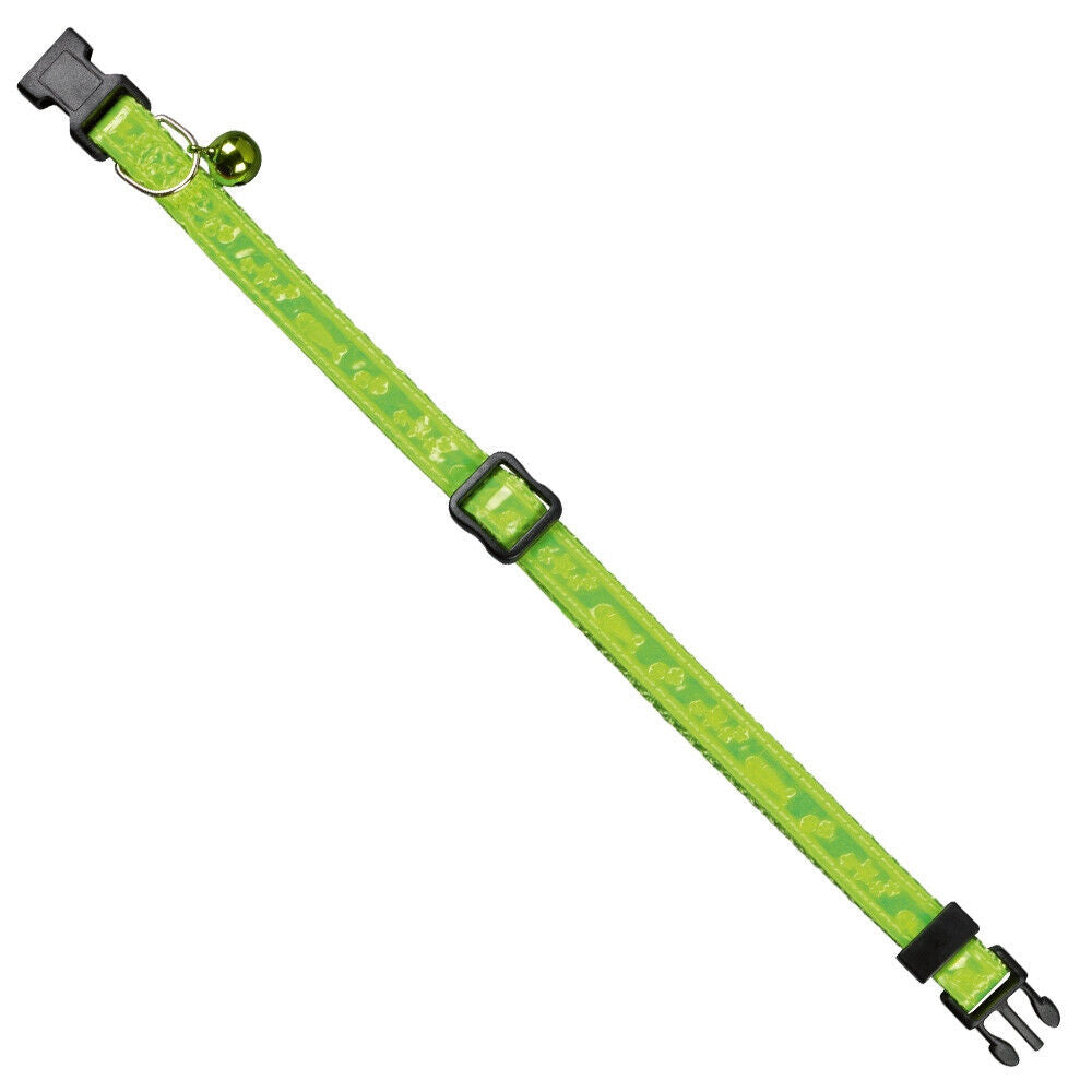 Nobby Katzenhalsband Neon Katze Cat Halsband Nylon neongelb