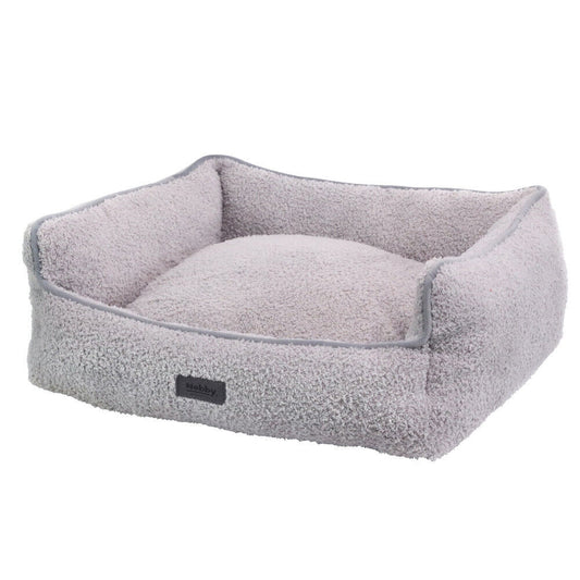 Nobby  Komfortbett eckig "CLOUDY"grau L x B x h: 60 x 48 x 19 cm