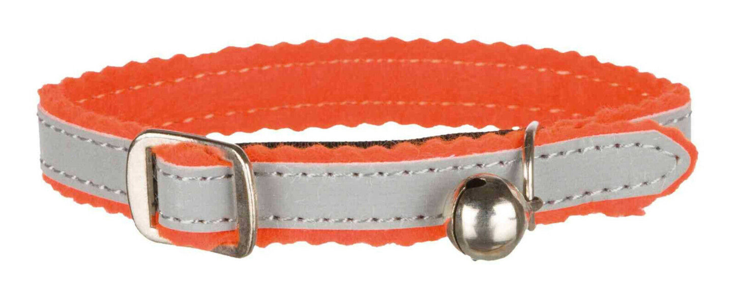 TRIXIE Safer Life Katzenhalsband reflektierend Kunststoff Katzenleine Welpen