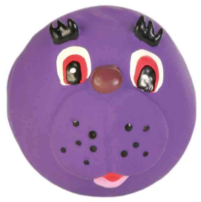 Trixie Ball Faces  6 cm Latex diverse Motive mit Stimme Hundespielzeug Balltier