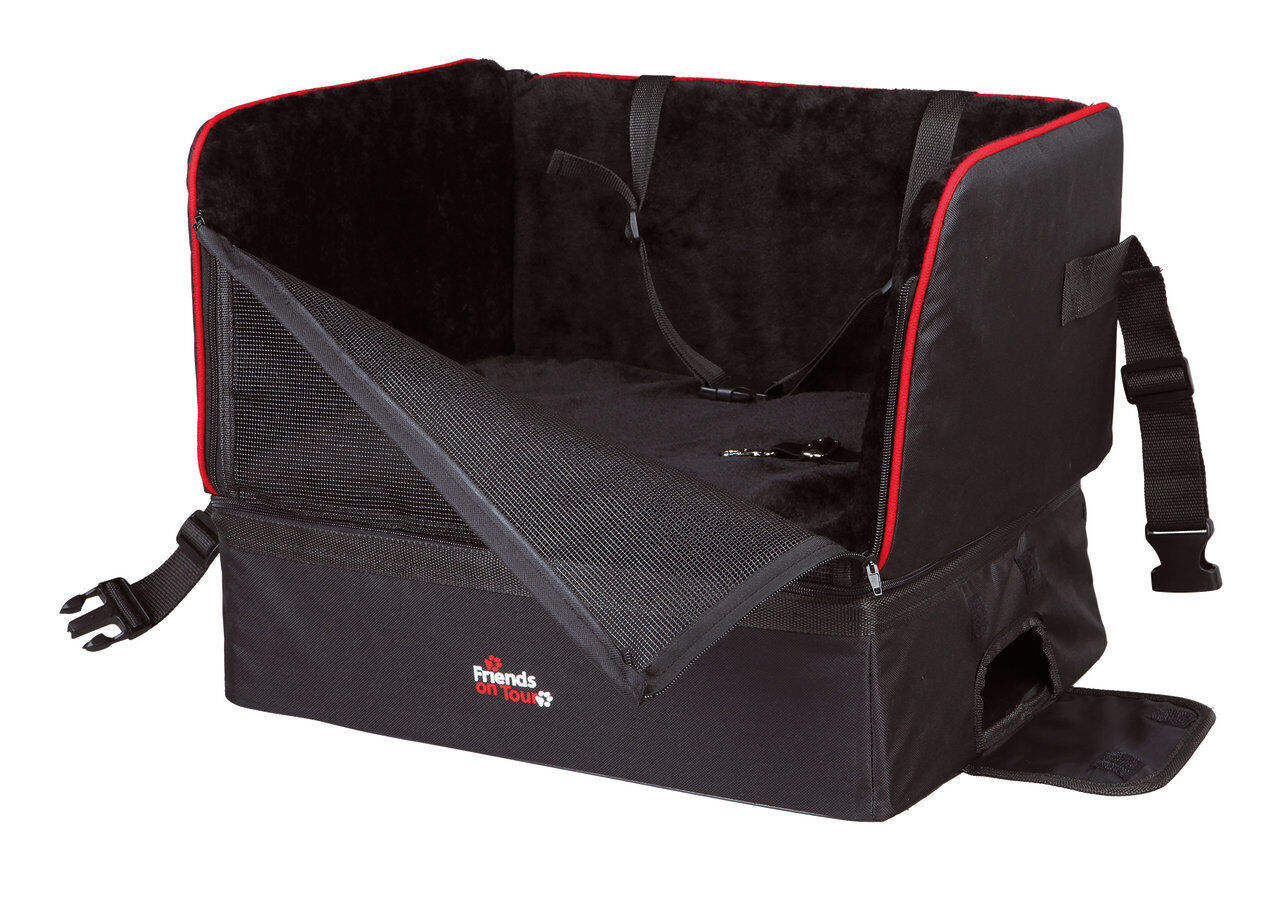 TRIXIE Autositz 45 x 37 x 38 cm schwarz Reisezubehör Auto unterwegs