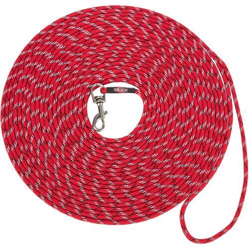 Junior Welpen-Trixie Schleppleine Hund Dog Leine XXS–XS: 8 m/ø 4 mm, rot