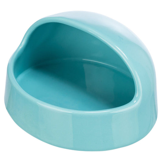 Trixie Sandbad türkis für Nager Mäuse Pflege Sand Keramik Schüssel