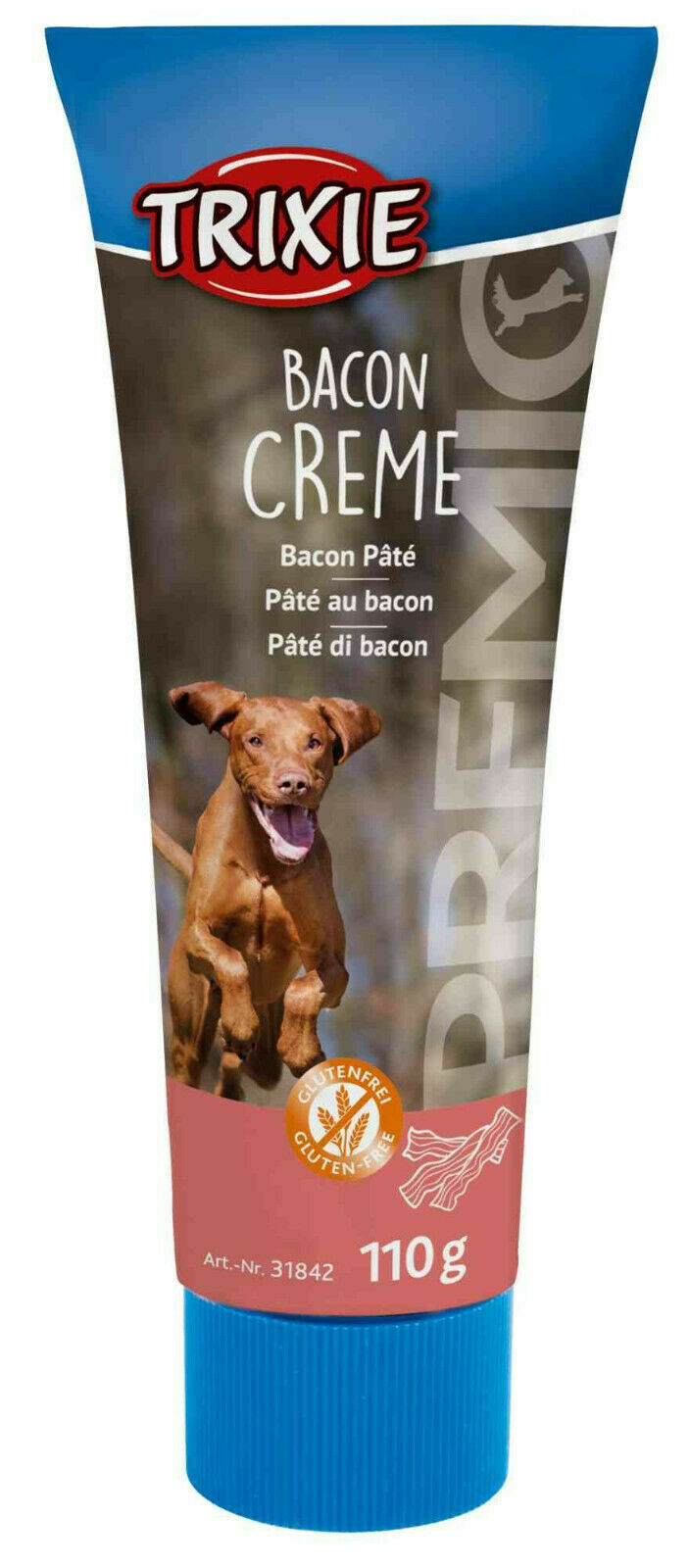 6x Trixie PREMIO Creme Leberwurst,Geflügel, Bacon,Rindfleisch,Lach oder Lamm