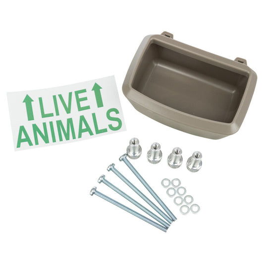 Trixie IATA Set für Hunde Transportbox Skudo Napf Schrauben