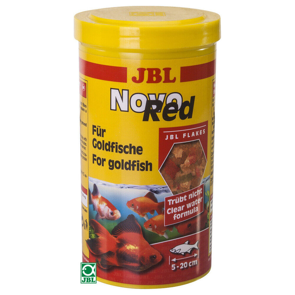 JBL NovoRed 250 ml JBL Novo Red Hauptfutter-Flocken für Goldfische