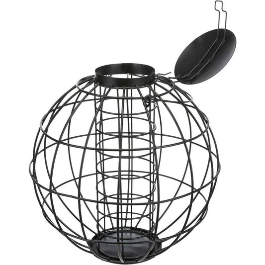 Trixie Meisenknödelhalter mit Schutzgitter Futterstation 22x23cm Vogel