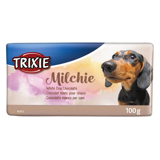 Trixie weiße Hundeschokolade Milchie 100 g Hund Dog Snack Leckerli