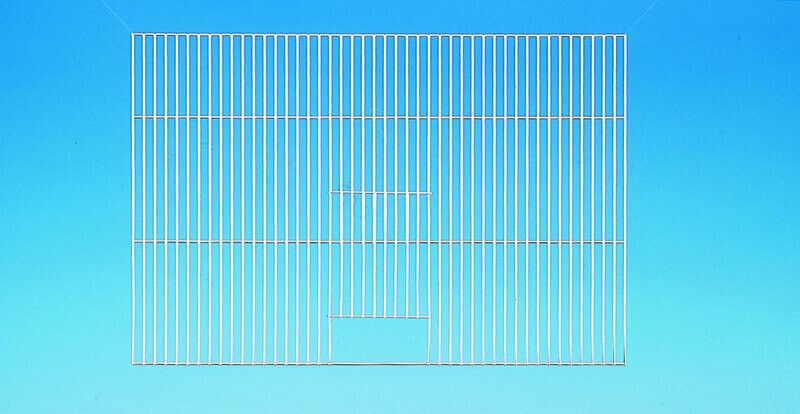 Nobby Vorsatzgitter IFverzinkt 60 x 40 cm Vogel Käfig Gitter Voliere