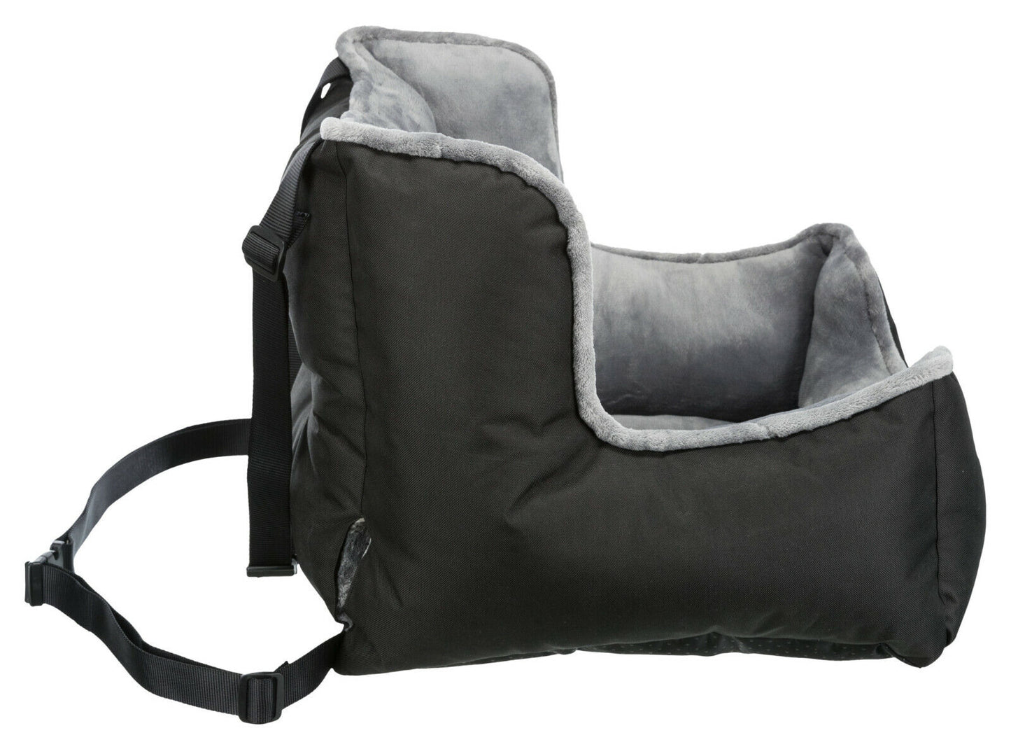 Trixie 13179 Hunde Autositz schwarz/grau Reisebettchen Transport Sicherheit Hund
