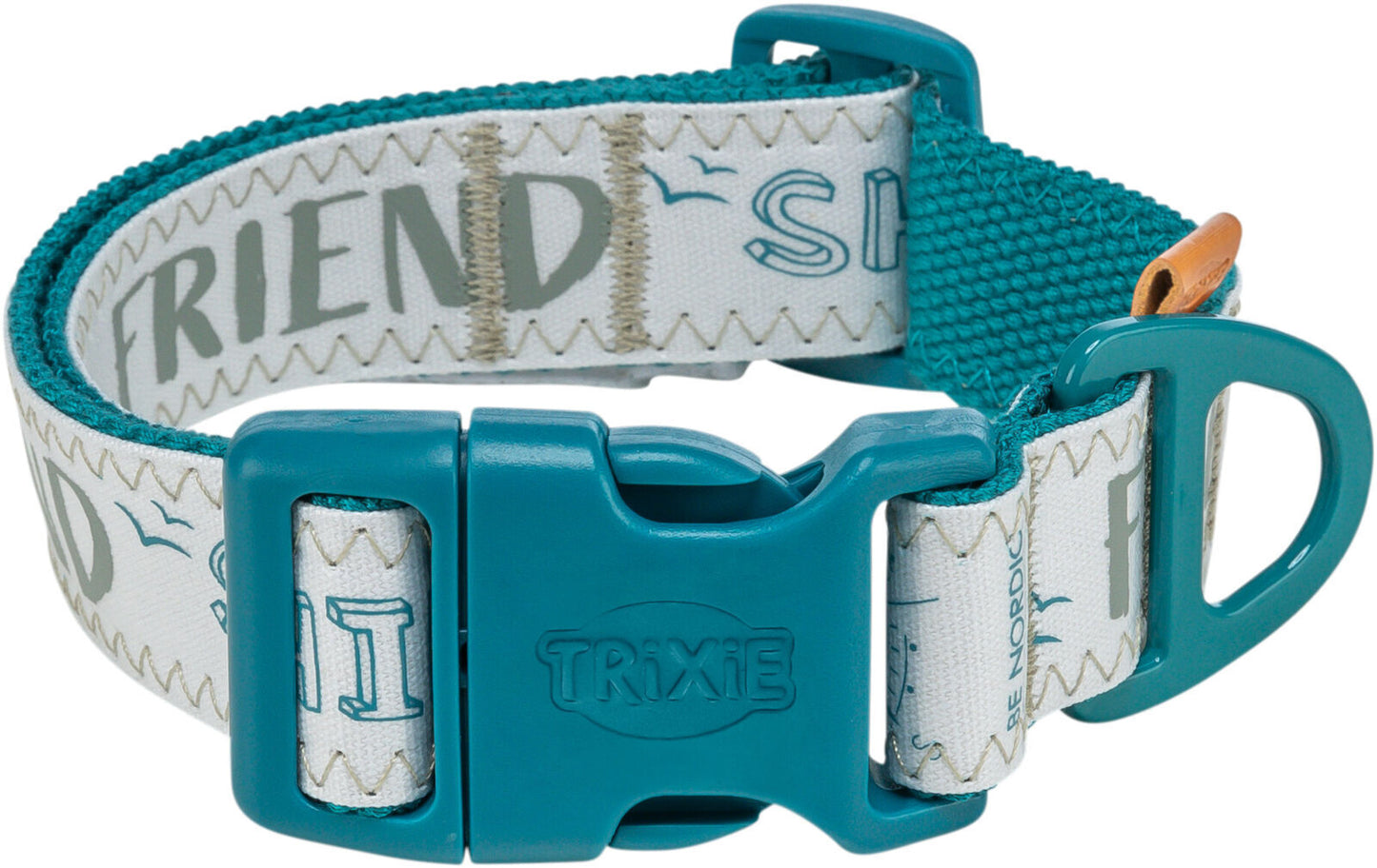 Trixie BE NORDIC Halsband Hund Gurtband Grau Schwarz Petrol NEUE 2024