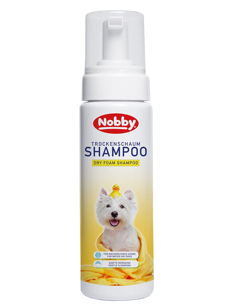 Nobby Hund Dog Katze Cat Trockenschaum Shampoo 230 ml
