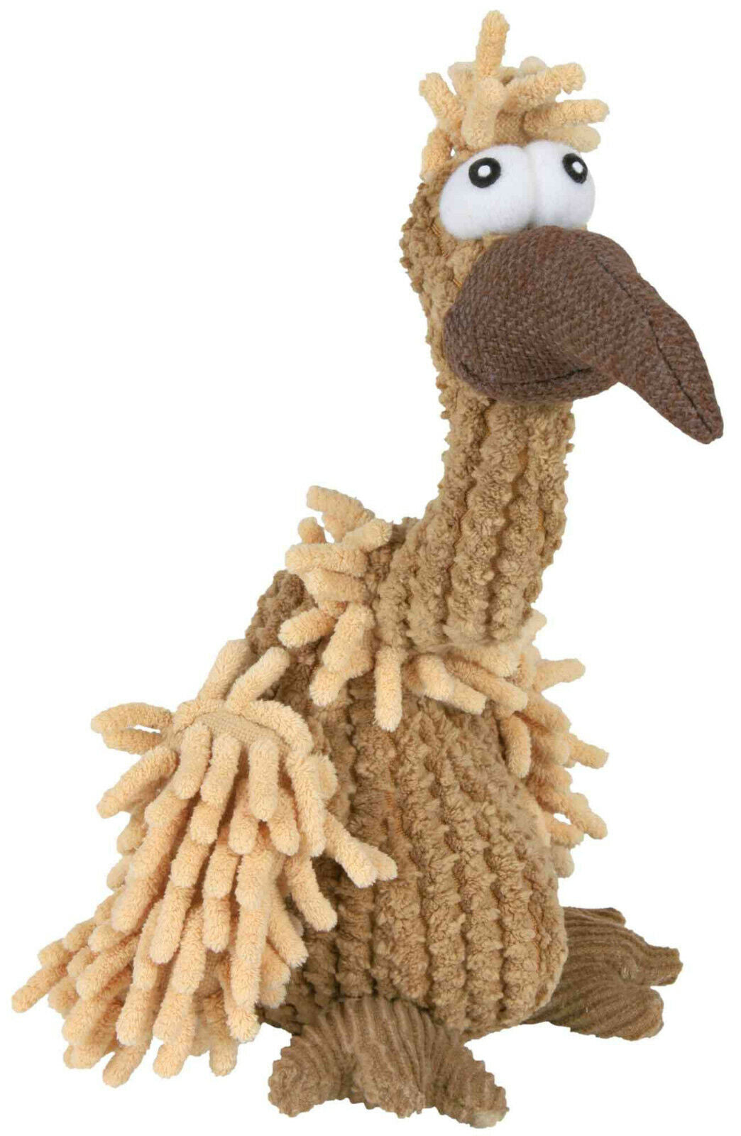Trixie Hundespielzeug Geier Gustav aus Plüsch 24 CM