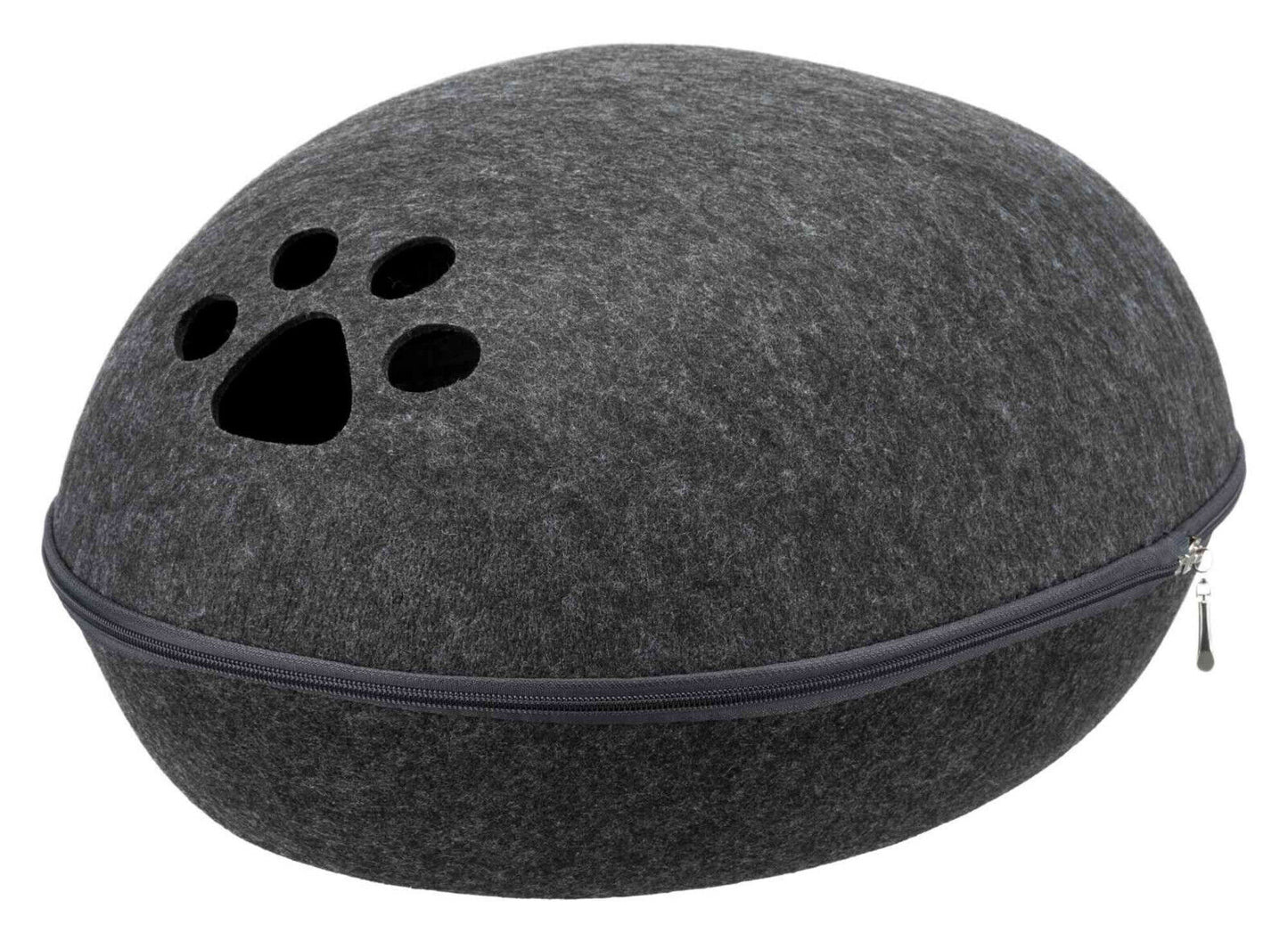 Höhle Katze Hund Liva, Filz 40 24 47 cm, anthrazit