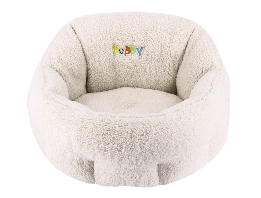Nobby Komfortbett Oval Puppy 50x45cm Hundebett Katzenbett Hund Katze Welpen
